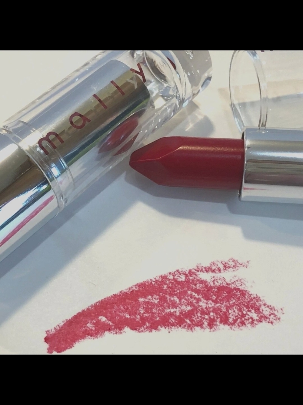 Mally Beauty Lipstick in Flame (Vibrant Berry Pink)